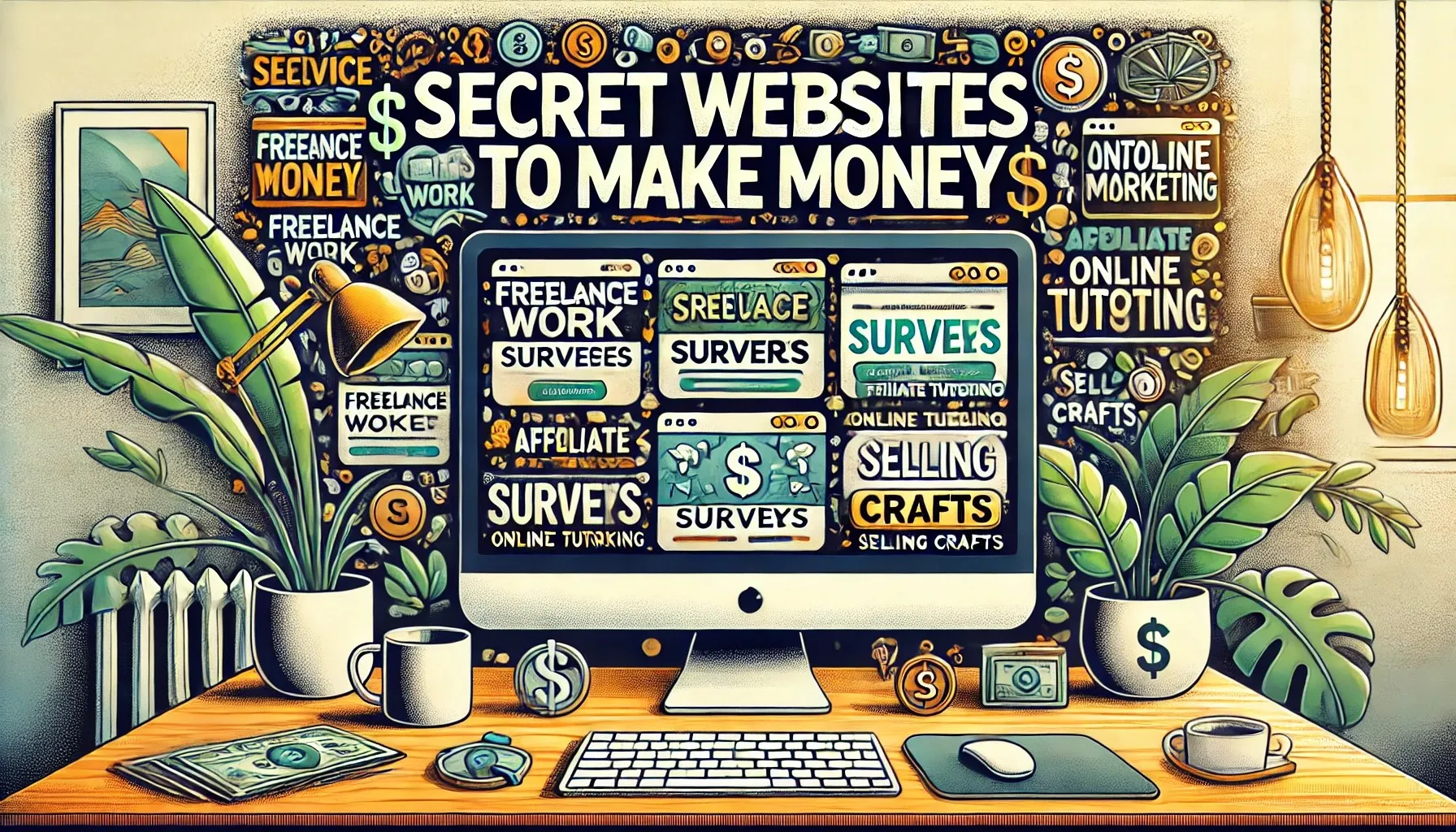 Secret Websites to Make Money: Uncover Hidden Cash Opportunities